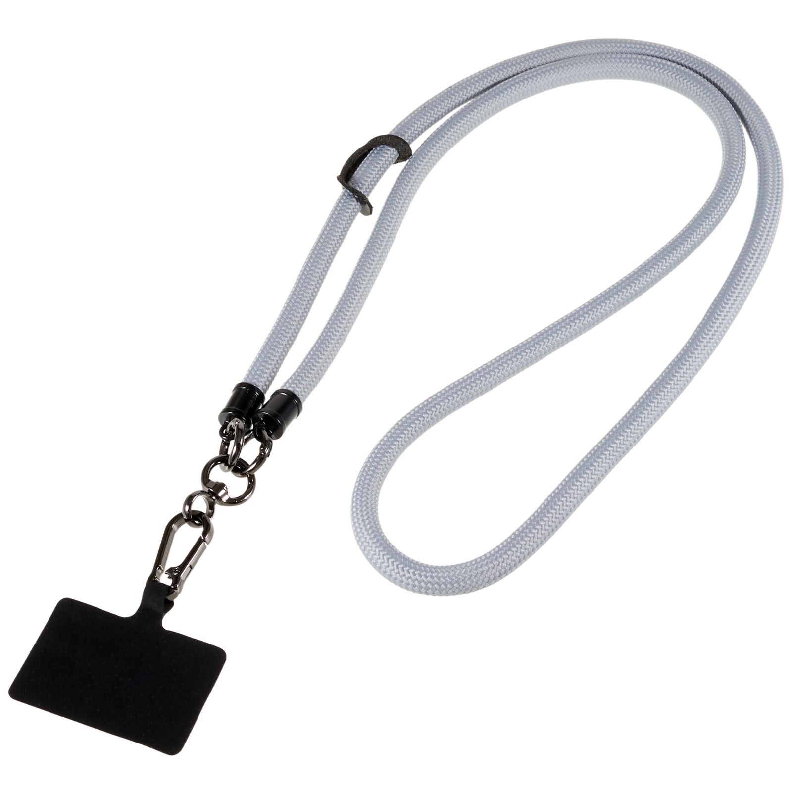 1.2m Thicken Mobile Phone Neck Shoulder Strap Anti-lost Phone Round Lanyard with Tether Tab 1.2m Thicken Mobile Phone Neck Shoulder Strap Anti-lost Phone Round Lanyard with Tether Tab